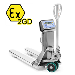 Zeige Details für Hubwagen TPWI EX 2GD<br>Edelstahl - geeicht/nicht geeicht Bild von Hubwagen TPWI EX 2GD<br>Edelstahl - geeicht/nicht geeicht